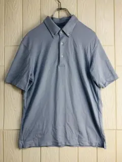 ポロシャツ ブルー