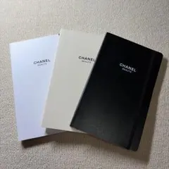 【非売品】 CHANEL BEAUTE ノベルティノート　3冊セット