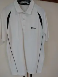 値引　Srixon ゴルフシャツ LL カラ−・ホワイト