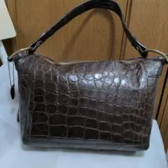 【極美品✨】ボーグラン ハンドバッグ クロコダイル レザー ブラウン 2025年最新】BEAUGRAND ボーグランの人気アイテム - メルカリ