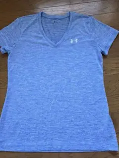 UNDER ARMOUR Tシャツ 半袖 ブルー SMサイズ　スポーツ　ジムのサムネイル