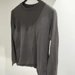 【即購入OK！匿名配送！】メンズ　長袖シャツ　ユニクロ　グレー系　柔らかい素材