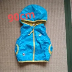 ★No.435★Boo Mart★フード付きベスト★90cm