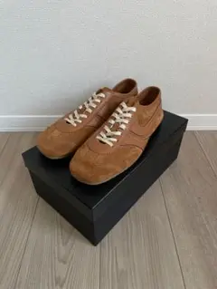 【人気色】DRIES VAN NOTEN スウェード スニーカー ブラウン 43のサムネイル