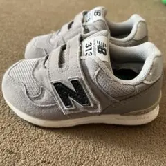 New Balance 313 キッズ スニーカー グレー