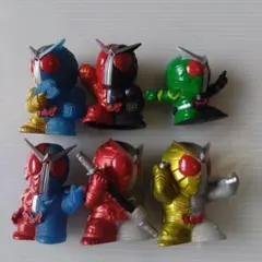 SD 仮面ライダー 倶楽部 消しゴム マスクドライダー 食玩 当時物