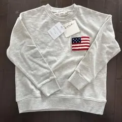 新町タグ付き　Dessin綿100%トレーナー