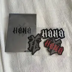 HANA ロゴ　ステッカー　3枚セット　デビュー前イベント