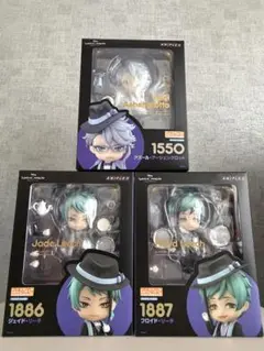 ツイステ ねんどろいど アズール ジェイド フロイド 特典缶バッジ付き ツイステ ねんどろいど アズール ジェイド フロイド 特典缶バッジ付き
