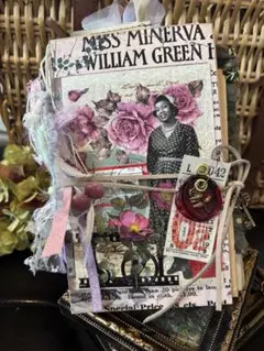 ジャンクジャーナル雑記帳　おすそ分け　フランスアンティークボタン　ティムホルツ