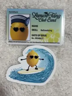 Hearts2Hearts Lemon Tang Club Card ステッカーのサムネイル