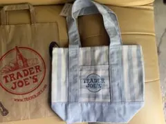 Trader Joe's Striped Mini Canvas Toteのサムネイル