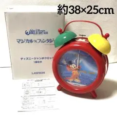 WORLD ON ICEジャンボクロック　ミッキーマウス 目覚まし時計