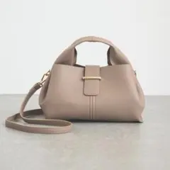 VIS フロント金具エアリーソフトミニショルダーバッグ　未使用のサムネイル