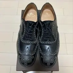 未使用級　チャーチ　コンスタンスシャイン　黒　ブラック　スタッズ　35.5 中古チャーチ販売 | 中古高級革靴通販ラスタイルシューズショップ