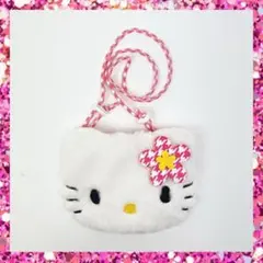 【新品未開封】サンリオ ヌイグルミサコッシュ カオハナ ハローキティ