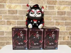 ハズビンホテル モニタートップフィギュア おすわりぬいぐるみ ハスク　4点セット