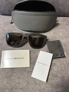 美品 EMPORIO ARMANI オーバル型 サングラス ブラウン m737 - メルカリ