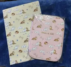ゼクシィ付録　PAUL & JOE マルチケース・クリアファイル 【新品未使用】