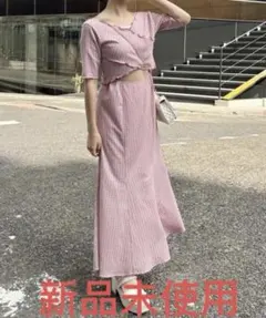 NICE CLAUPマルチウェイしぼしぼワンピース