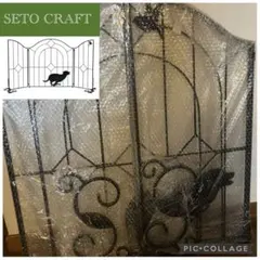 【新品】セトクラフト シルエットゲート　柵　フェンス 新品】セトクラフト シルエットゲート 柵 フェンス - メルカリ
