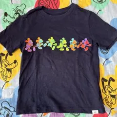 GAP ミッキーマウス Tシャツ 5歳 ネイビー