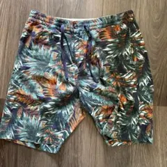 RAGEBLUE ボタニカル柄 ショートパンツ Lのサムネイル