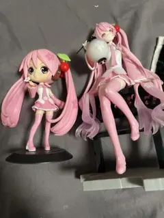 桜ミク プライズフィギュア まとめ売り FIG]桜ミク キャラクター・ボーカル・シリーズ01 初音ミク AMP+