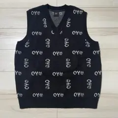美品レア OY オーワイ ロゴ入り ブラック ニットベスト BTS EXO 韓国