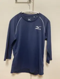 【ユーリon ICE!!!】Mizuno ネイビー 七分袖 Tシャツ