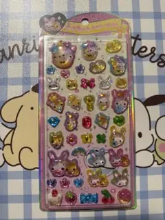 ふわふわらびちゃんうるちゅるポップシールのサムネイル
