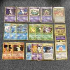 旧裏　ポケモンカードゲーム　まとめ売り　ミュウ　ミュウツー