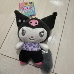 サンリオ ぬいぐるみマスコット ボールチェーン付き　クロミ　胸キュンメモリーズ