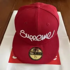 Supreme 59FIFTY レッド キャップ 7 1/8