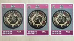 マンホールカード　香川県　高松　盆栽