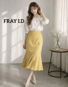 コーデ売り✨オフショルブラウス(1)×ジャガードドットマーメイドスカート(0)