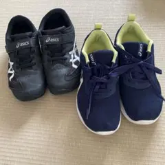 アシックス　2足　22センチ