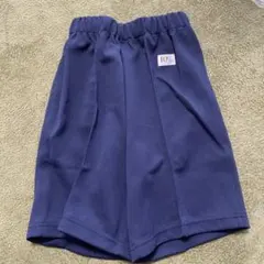 体操服 ハーフパンツ　ネイビー 日本製 ポケット付き