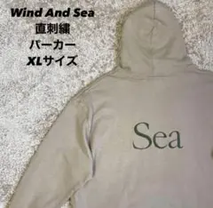 9090 × WIND AND SEA パーカー　ベージュ XL 中古・古着通販】WIND AND SEA (ウィンダンシー) 呪術廻戦 (ジュジュツ