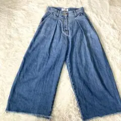 BLACK BY MOUSSY ワイドデニム 24 日本製