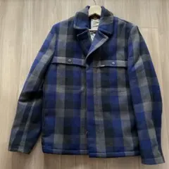 ティンバーランド　チェック柄フリースジャケット