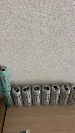 最終価格】モンスターエナジー 空き缶13本 工作などに - メルカリ