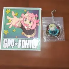 SPY×FAMILY アーニャ 映画特典色紙・ ロイド アクリルキーホルダー新品
