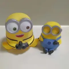 ミニオンズ　Minion　ソフビ　人形　フィギュア　置物　インテリア　2個セット