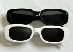 サングラス ブラック、ホワイト セット