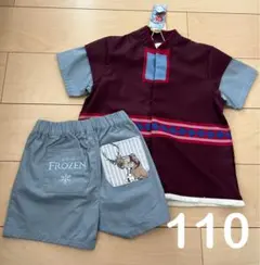 新品 リトシー アナ雪 クリストフ なりきり コスチューム セットアップ 110