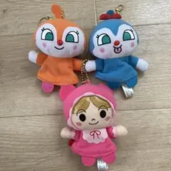 ドキンちゃん コキンちゃん 赤ちゃんマン 指人形 キーホルダー ぬいぐるみ