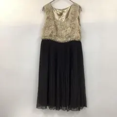 après jour アプレジュール パーティードレス ベージュ・黒