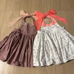MARLMARL エプロン 2点セット ピンク系
