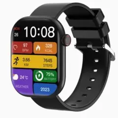 新品　スマートウォッチ 超大画面 スポーツモード 多種類文字盤歩数計